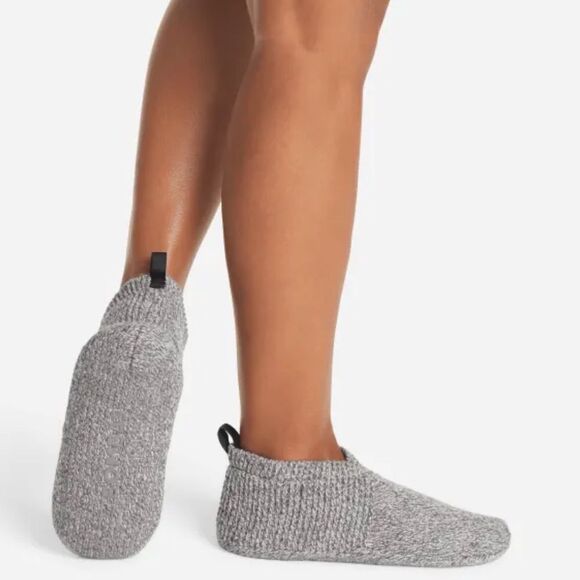 BOMBAS Gripper Slipper 
 Knit in gray women’s Small 7-9.5 - Picture 9 of 9